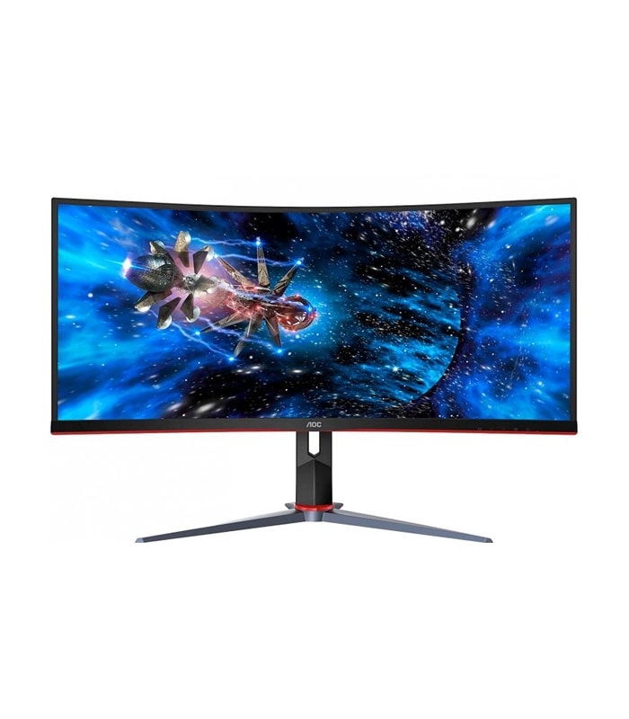 مانیتور حرفه ای AOC CU34G2X/BK