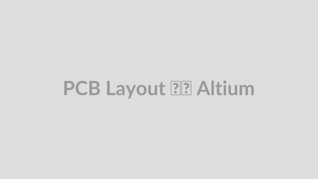 PCB Layout در Altium