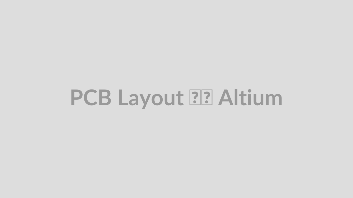 PCB Layout در Altium