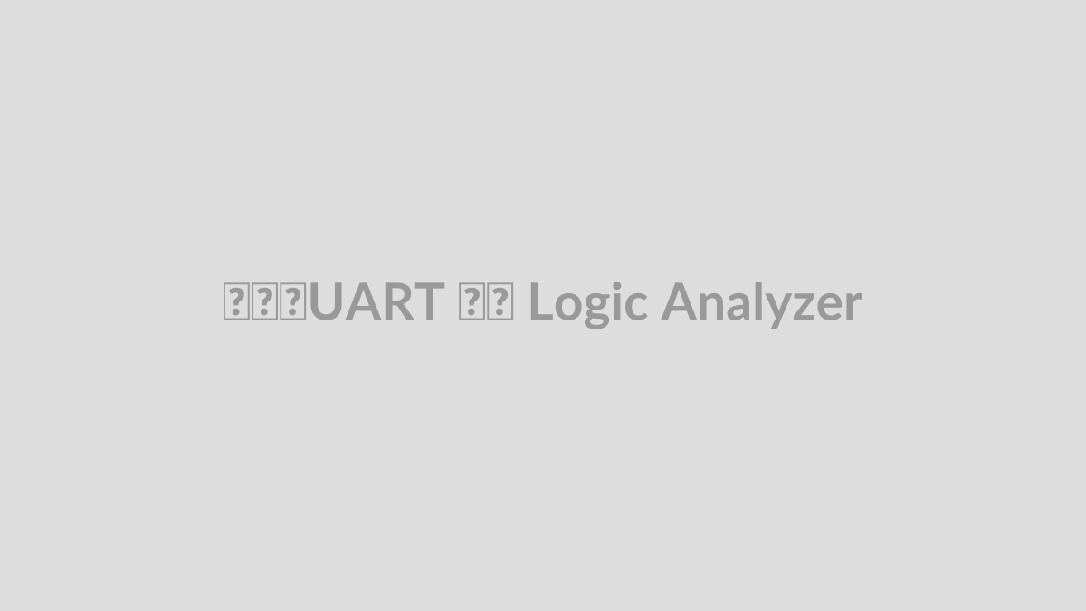 تست UART با Logic Analyzer
