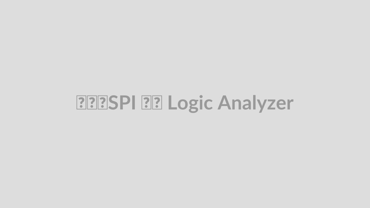 تست SPI با Logic Analyzer